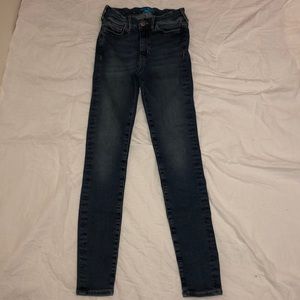 dark washed jeans